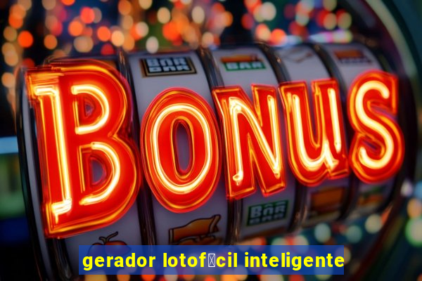 gerador lotof谩cil inteligente